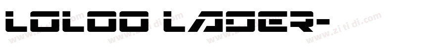 lgloo laser字体转换
